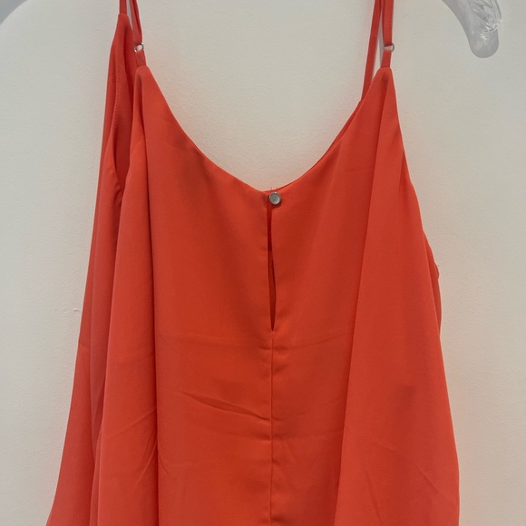 Forever 21 Coral Flowy Tank Top - Picture 2 of 3